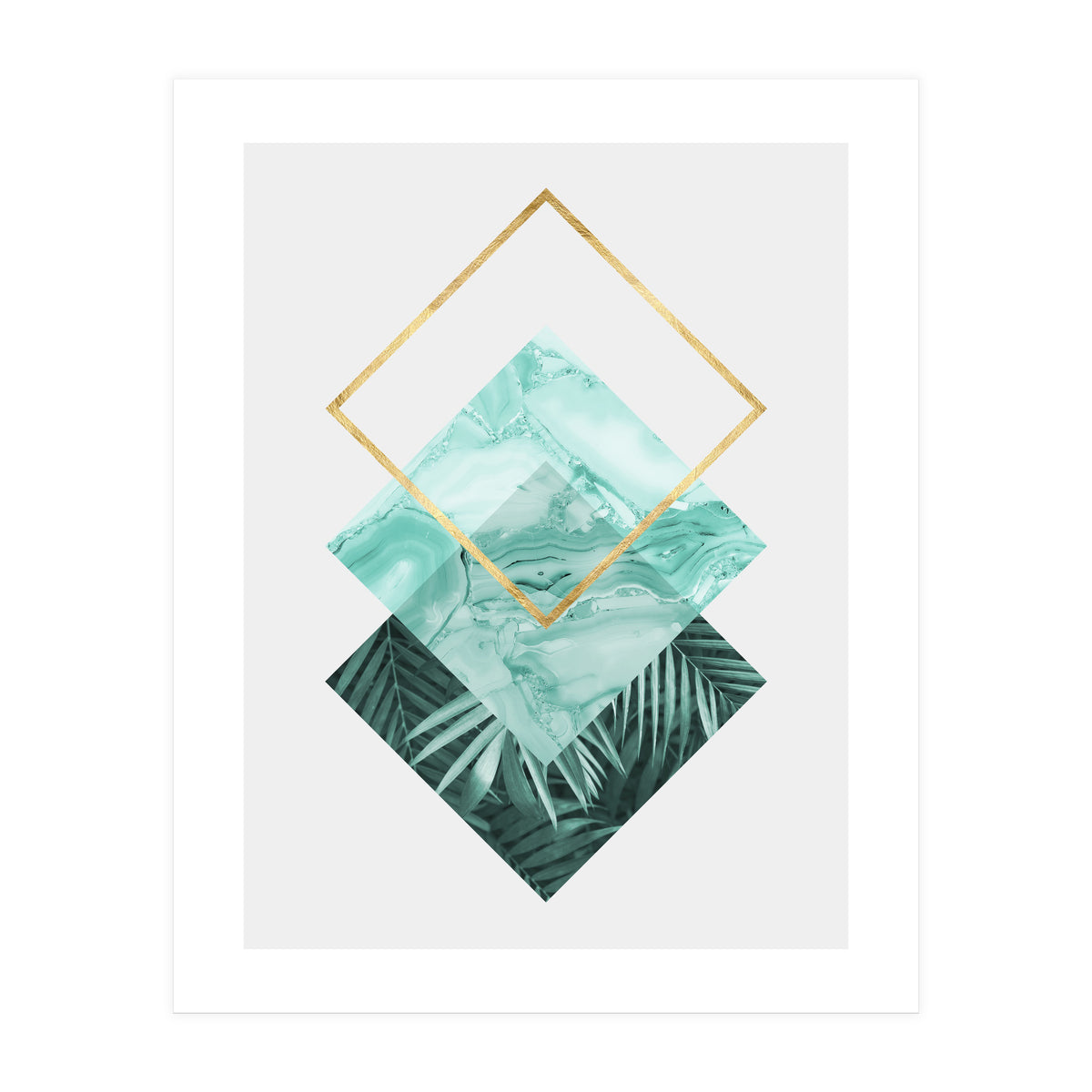 Botanical and geometric VI (Print Only)