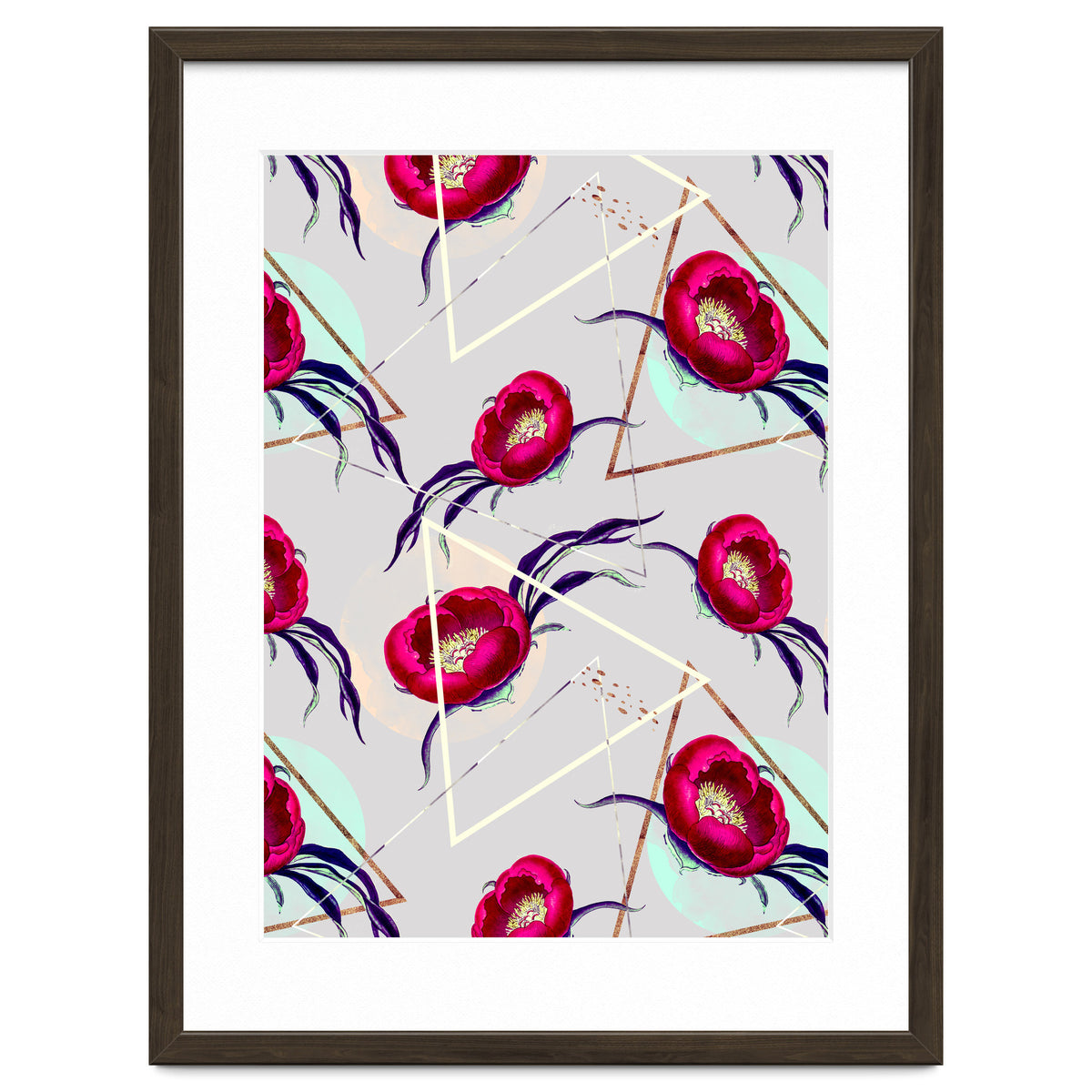 Flowery blooming with geometric II