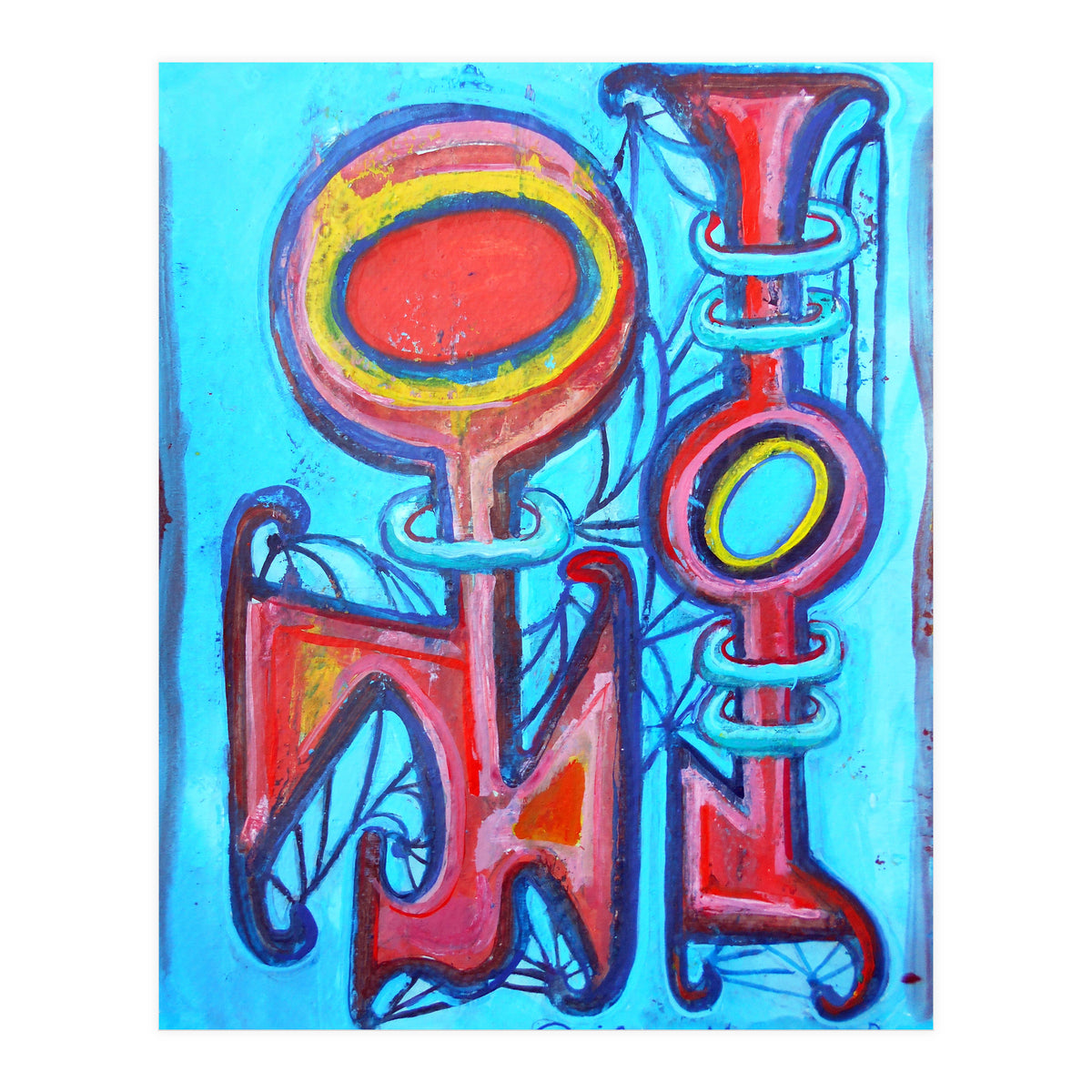 Pop Abstracto 2021 5 (Print Only)