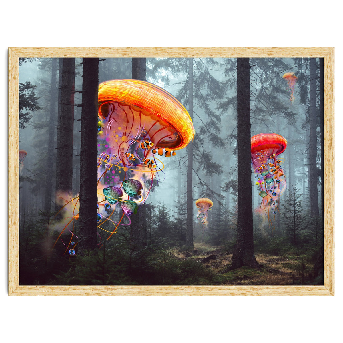 Forest Jellyfish For Print7000