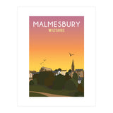 Malmesbury Sunset (Print Only) thumbnail