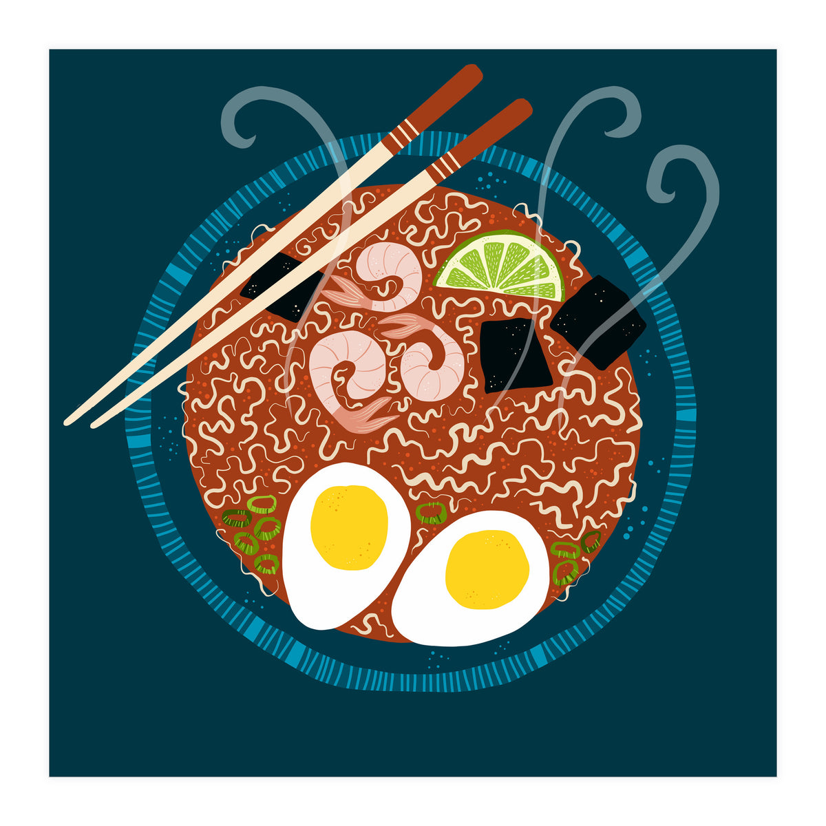 Ramen Noodles (Print Only)