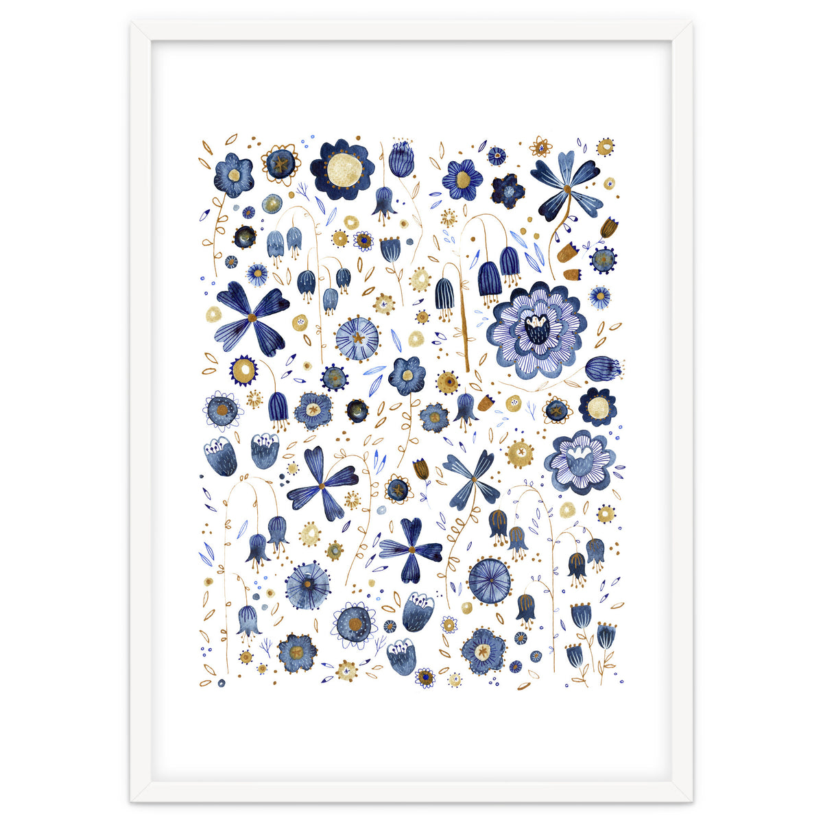 Indigo Flower Mashup