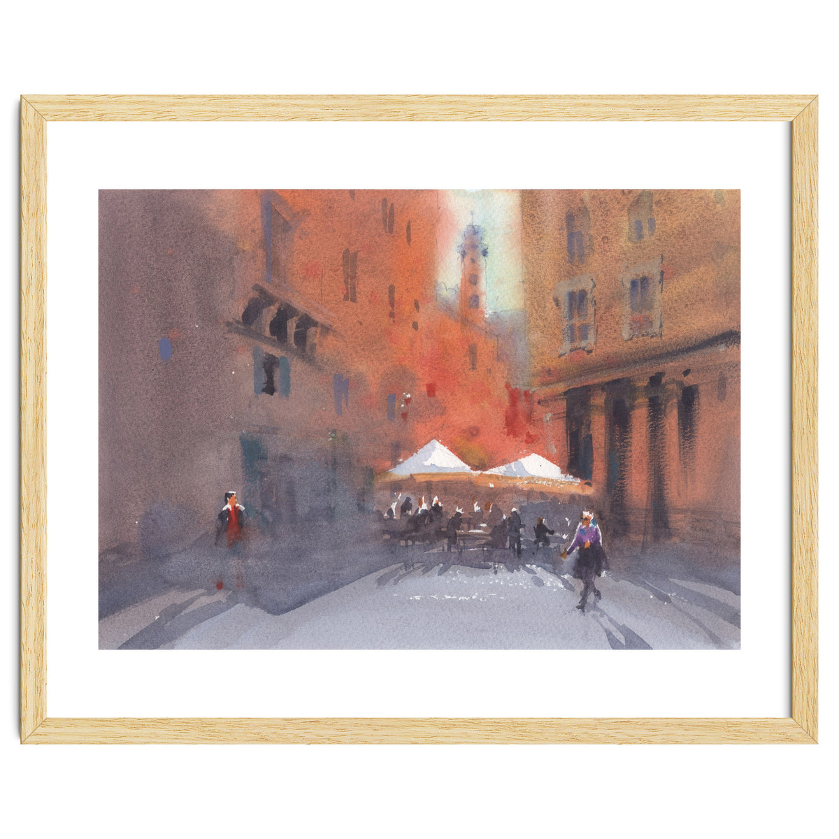 Italian morning coffee