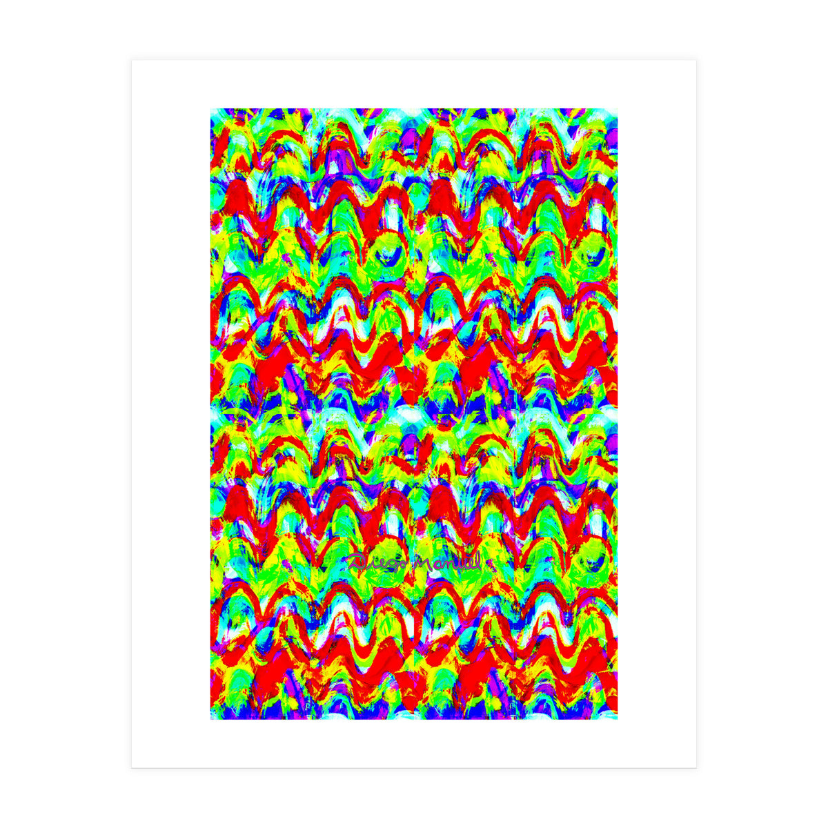 Pop Abstract A 75 (Print Only)