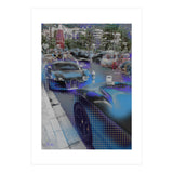 August ’22 — Blue Bugatti, Monaco (Print Only) thumbnail
