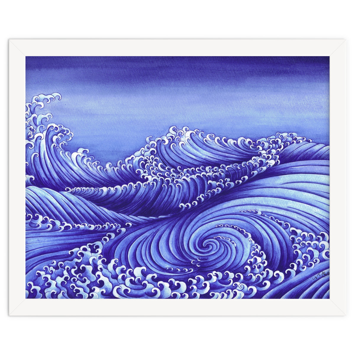 Turbulent Water Triptych part 1