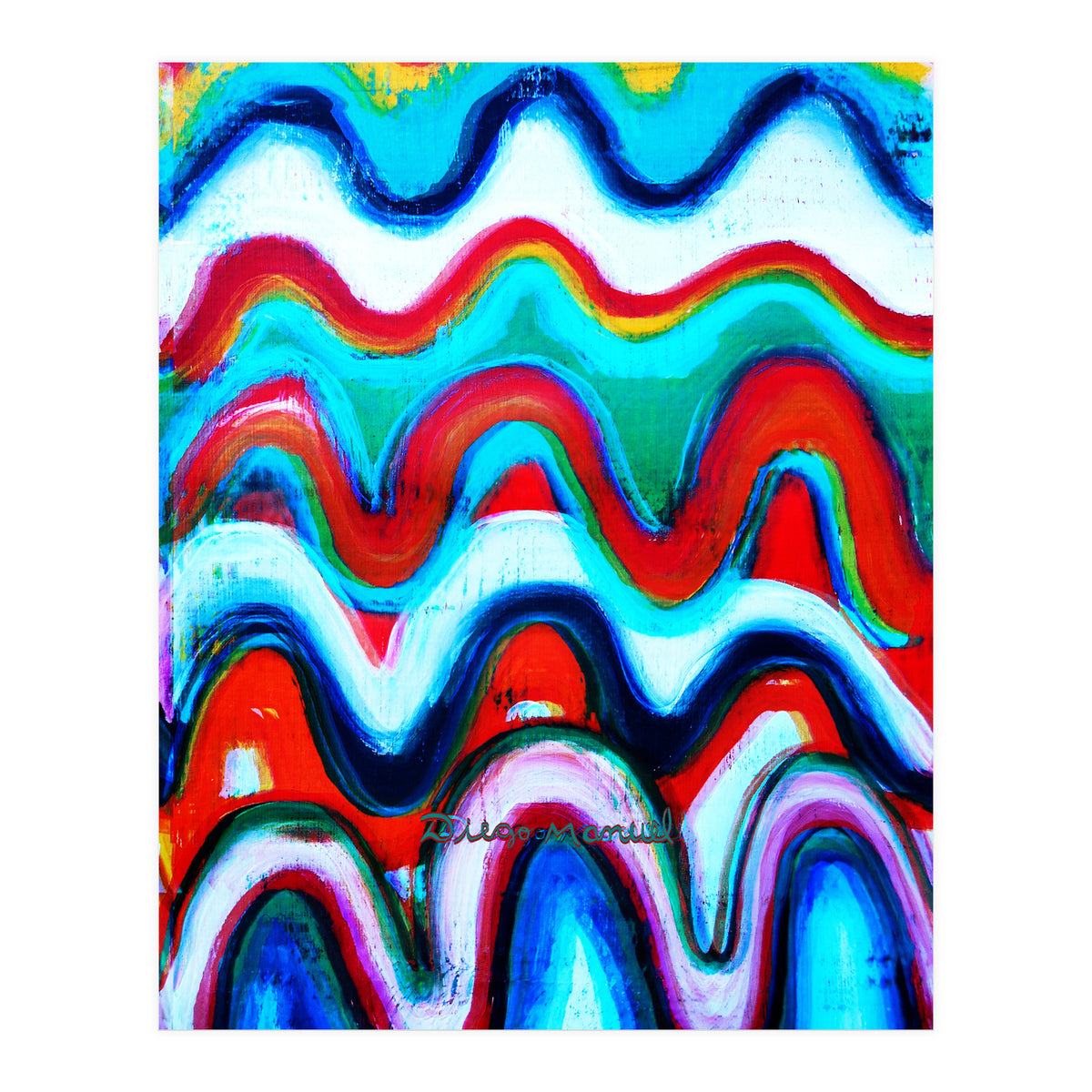 Pop Abstract A 88 (Print Only)