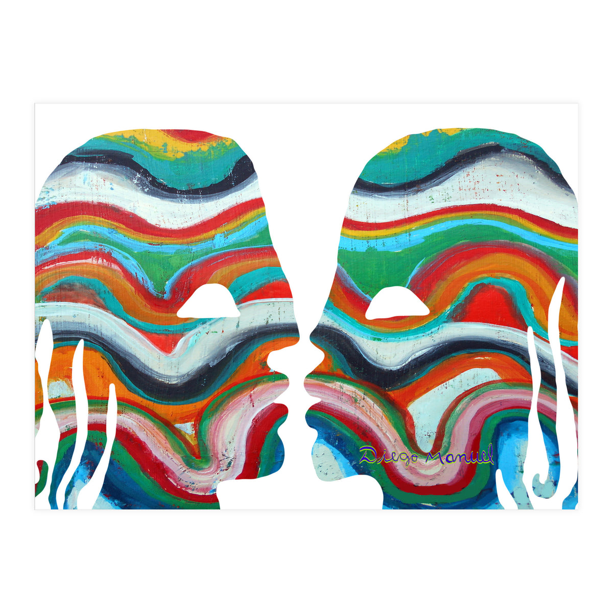 Abstracto Pop Nuevo 4  (Print Only)