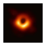 First Image of a Blackhole (Square Version) (Print Only) thumbnail