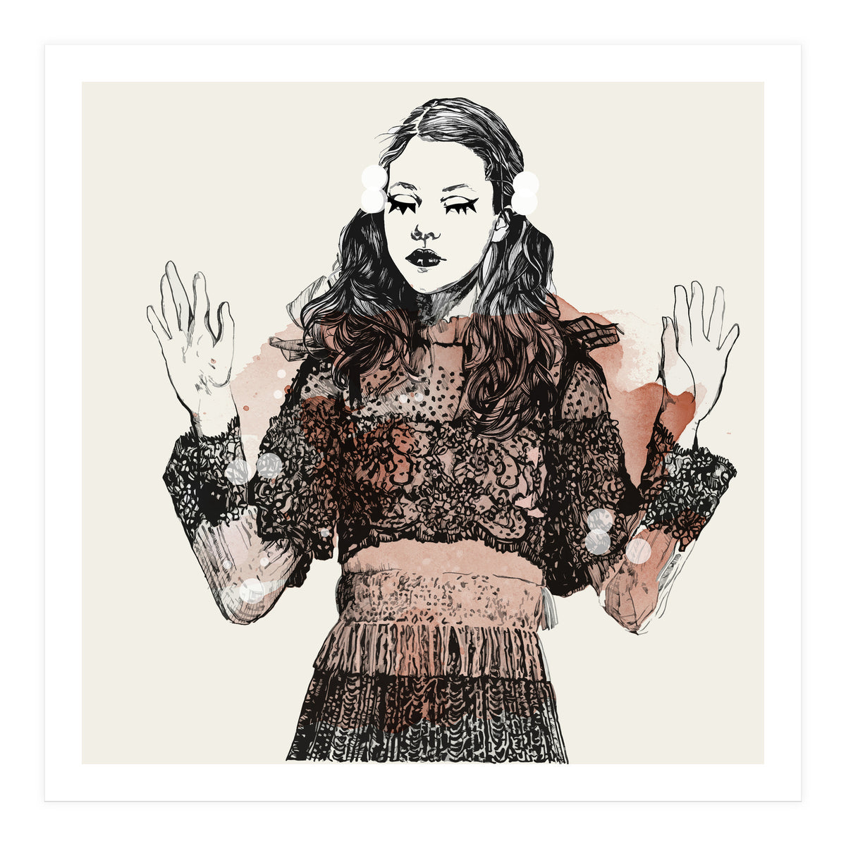 Dancing Girl (Print Only)