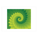 Abstract Digital GREEN FLORA 3D ART (Print Only) thumbnail
