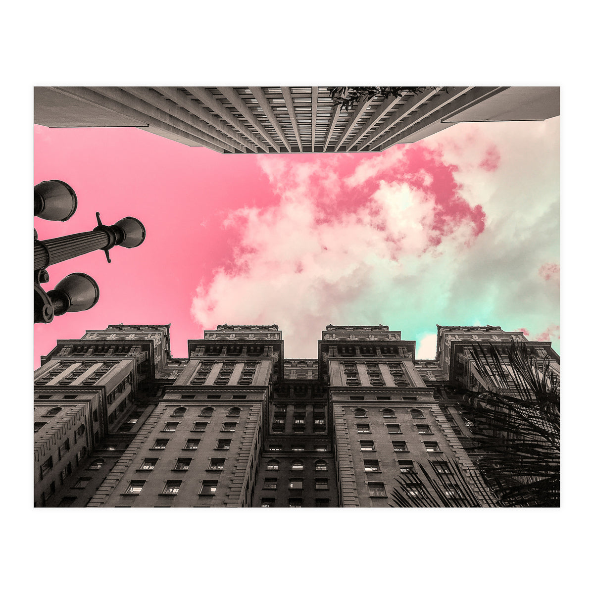 Pink Sky in São Paulo - Martinelli building (Print Only)