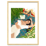 Beach. Read. Sleep. | Boho Woman Sea Beachy Travel | Summer Birds Sand Picnic Ocean Vacation thumbnail