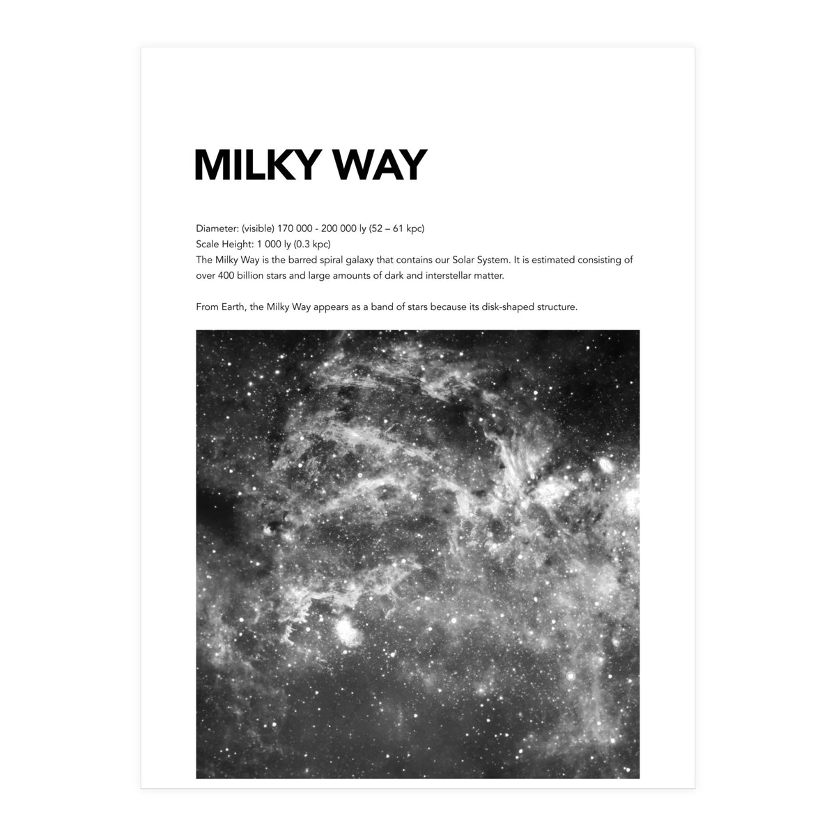 MILKY WAY (Print Only)