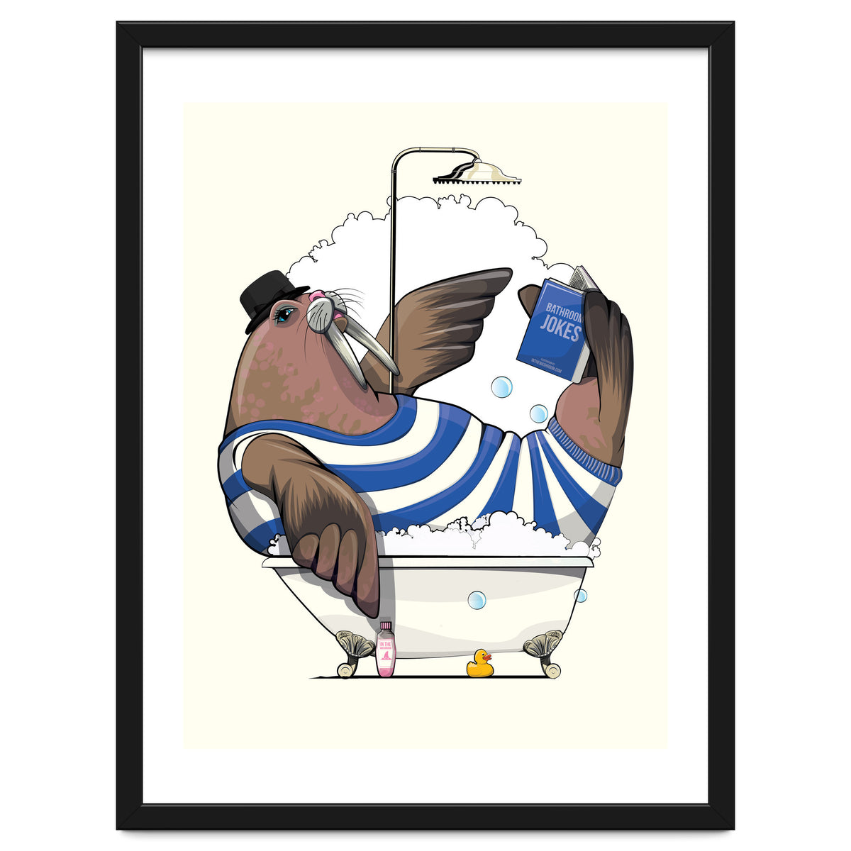 Walrus in the Bath