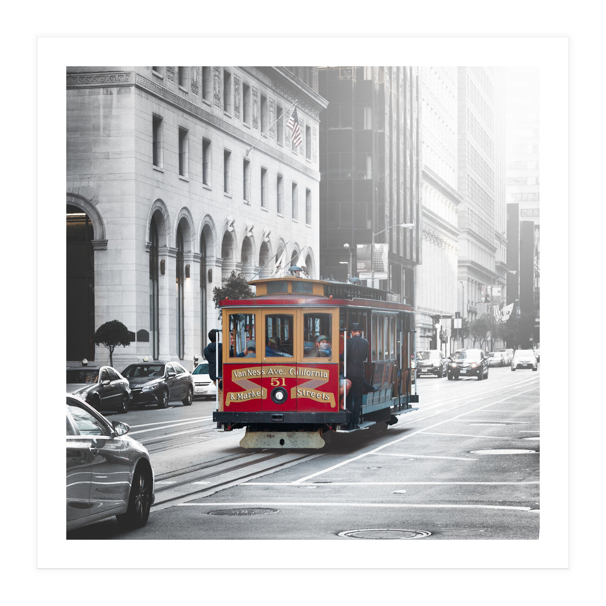 California street, 21st centrury (Print Only)