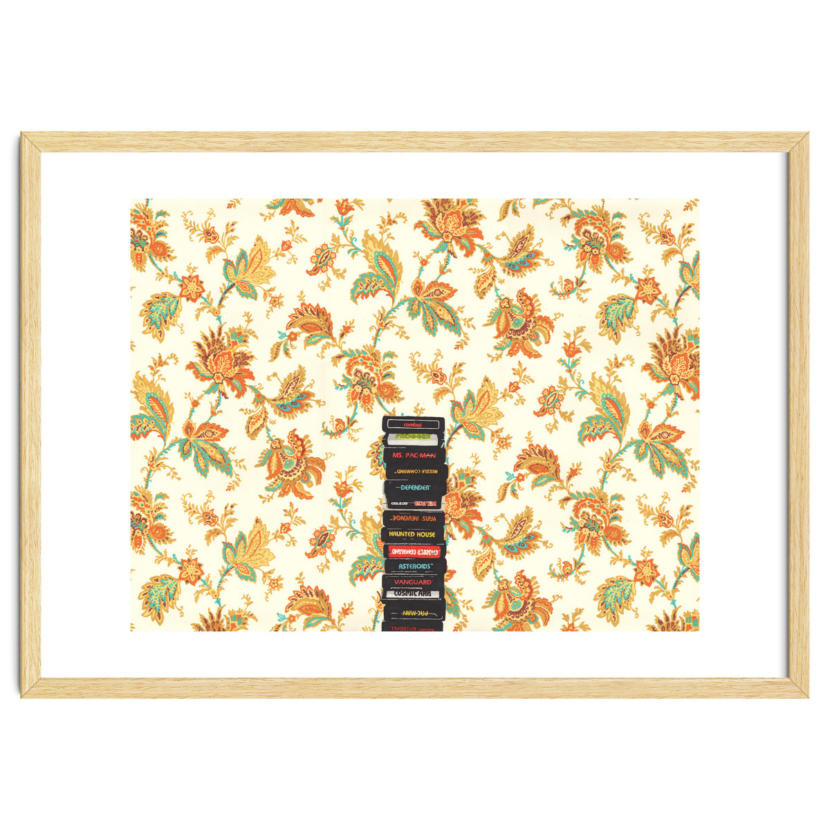 Atari & Flower Wallpaper