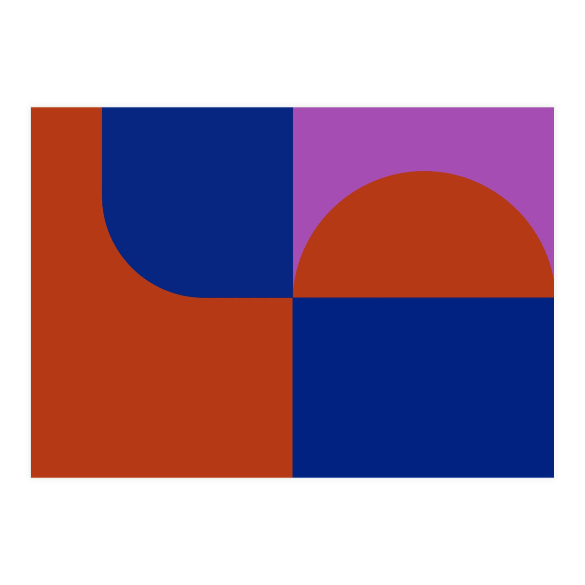 Sunny city | abstract modern (Print Only)