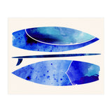 Indigo Surfboard Watercolor (Print Only) thumbnail