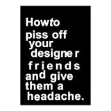 The Headache Black (Print Only) thumbnail