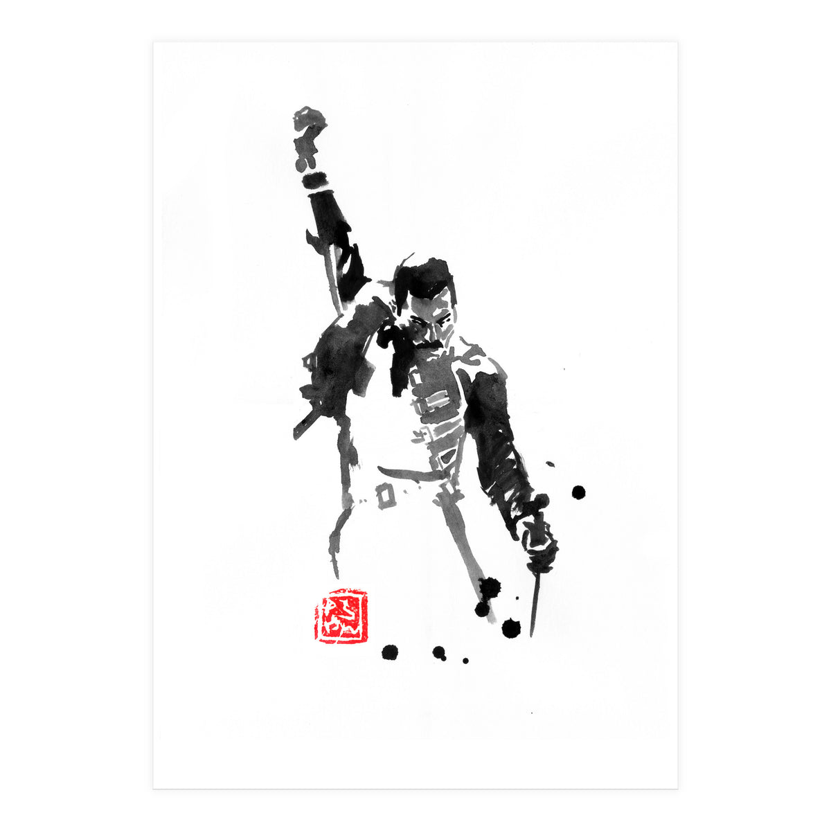 Freddy Mercury (Print Only)