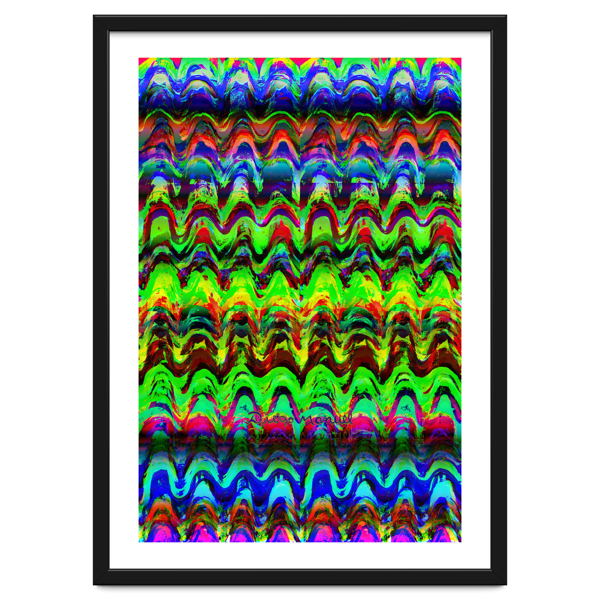 Pop abstract color full