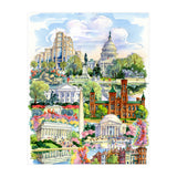 Washington District of Columbia Illustration (Print Only) thumbnail