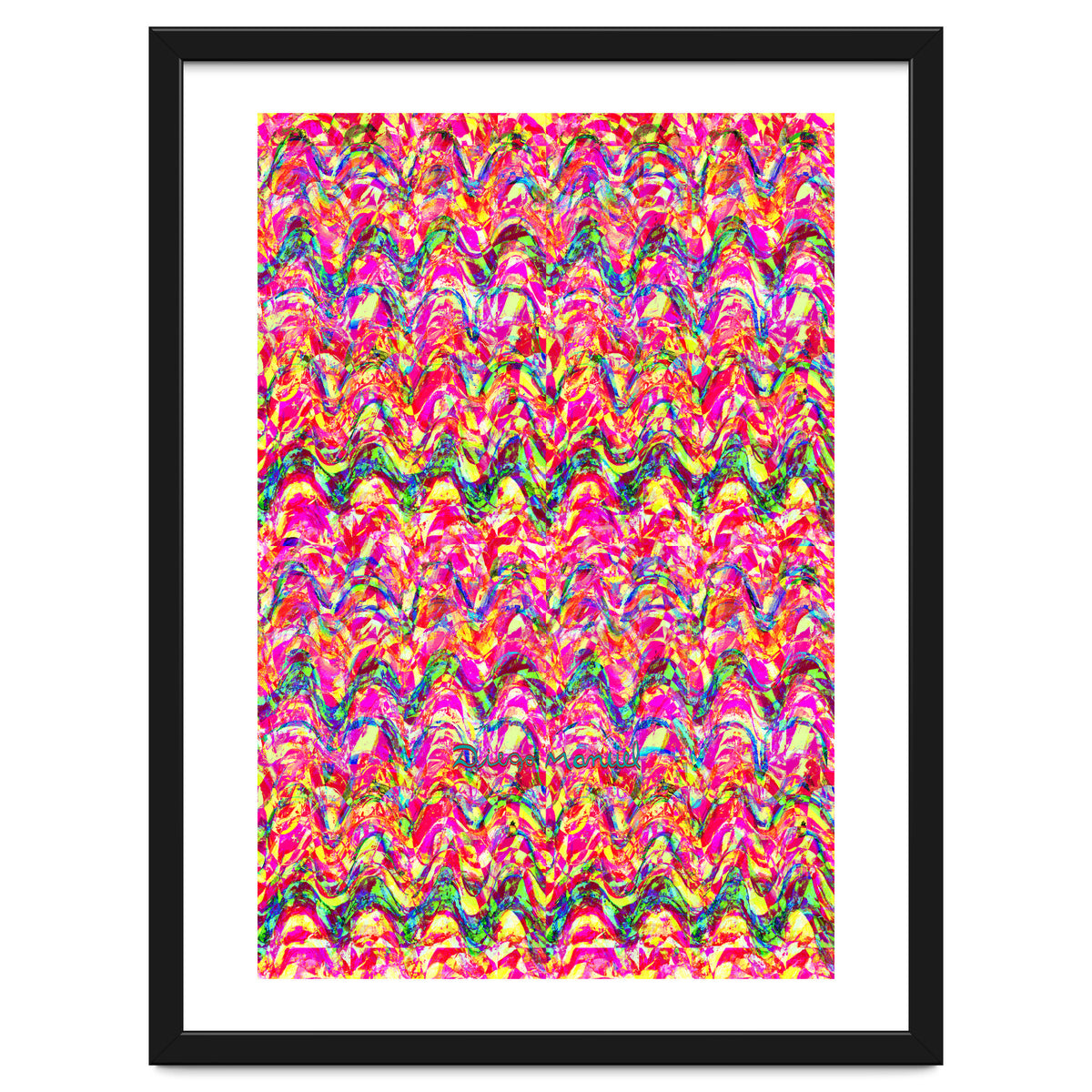 Pop abstract color full