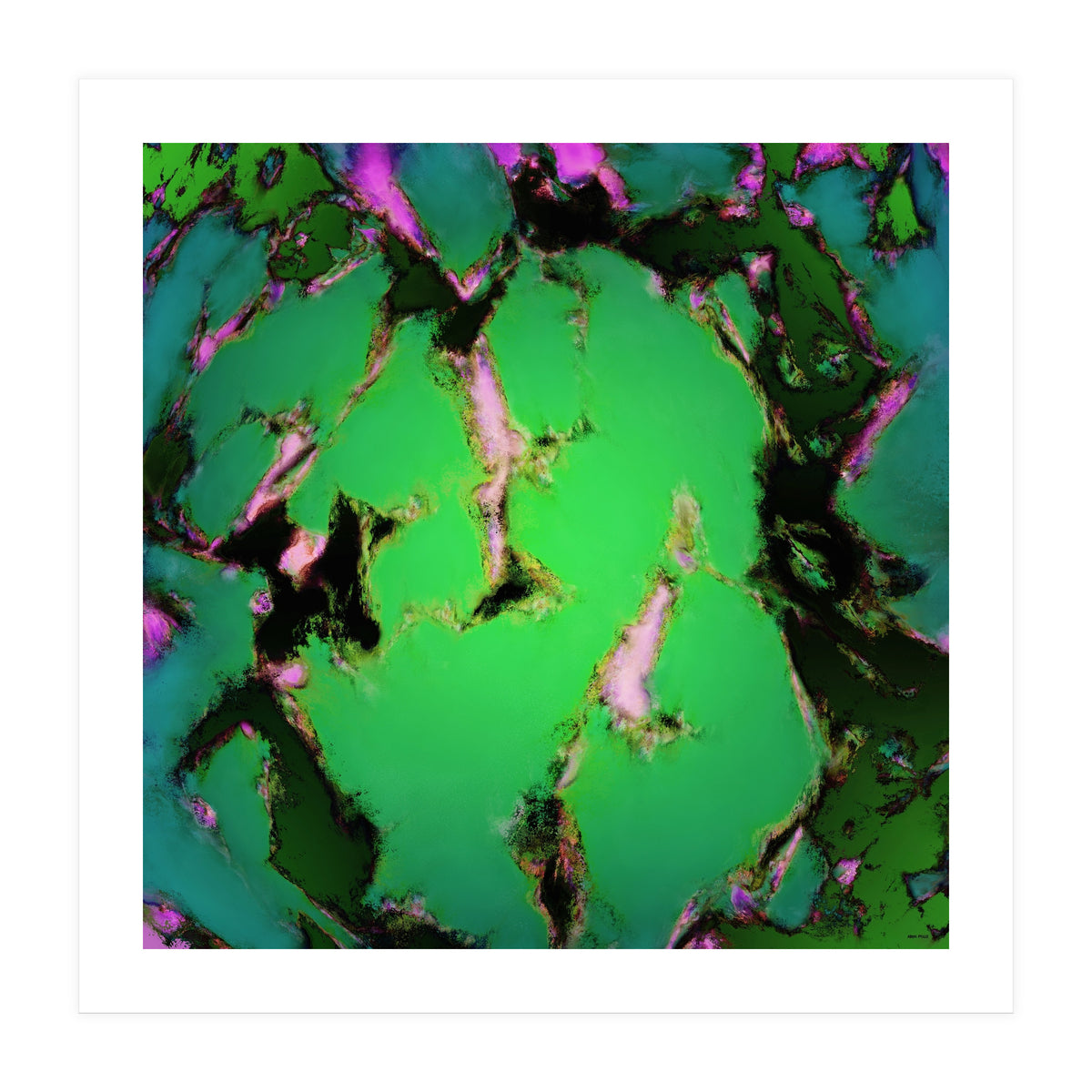 Soft Green Shatter (Print Only)