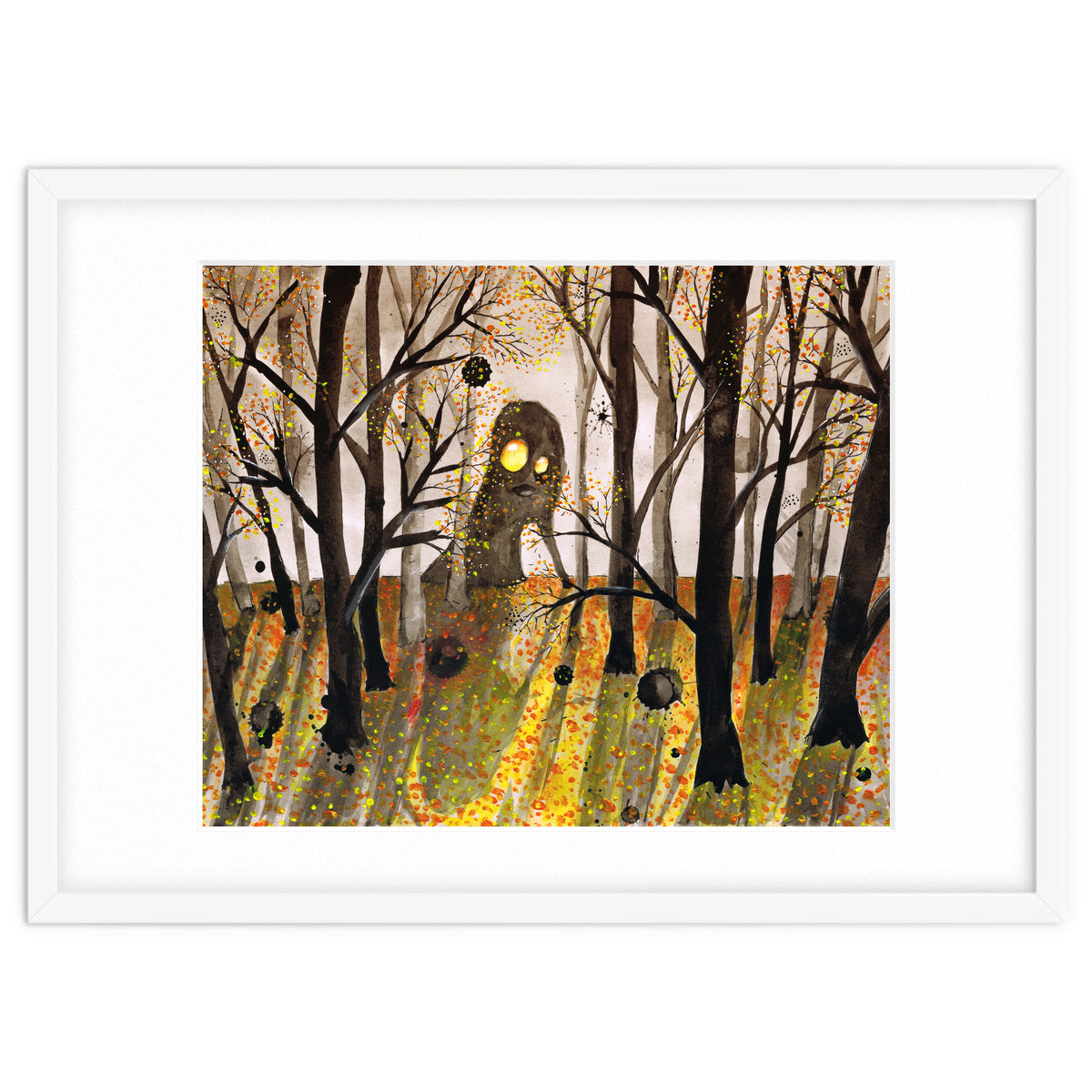 Monster in the woods