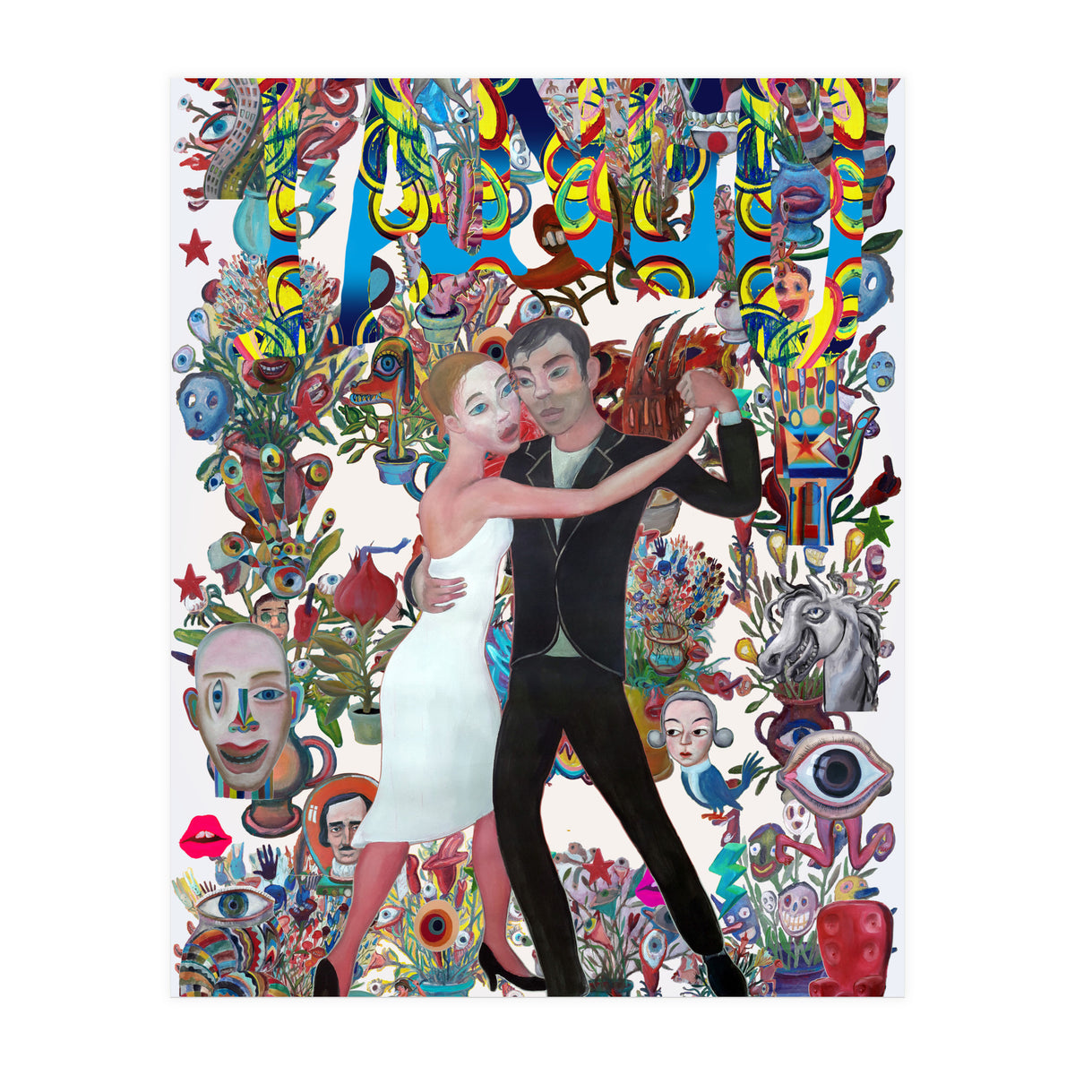 Tango Nuevo Tapiz 1 (Print Only)