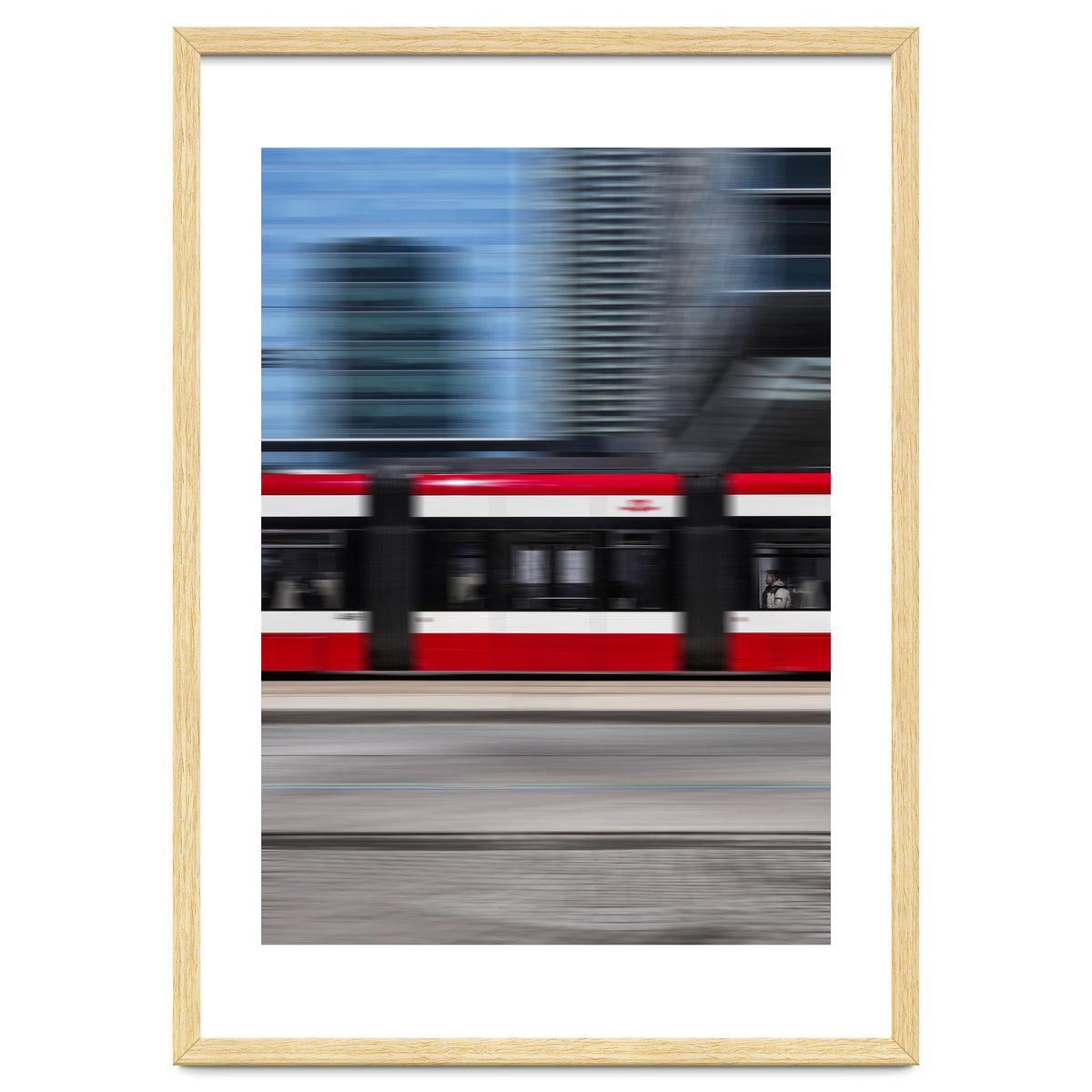 The 509 Harbourfront Streetcar Blur Version No 5