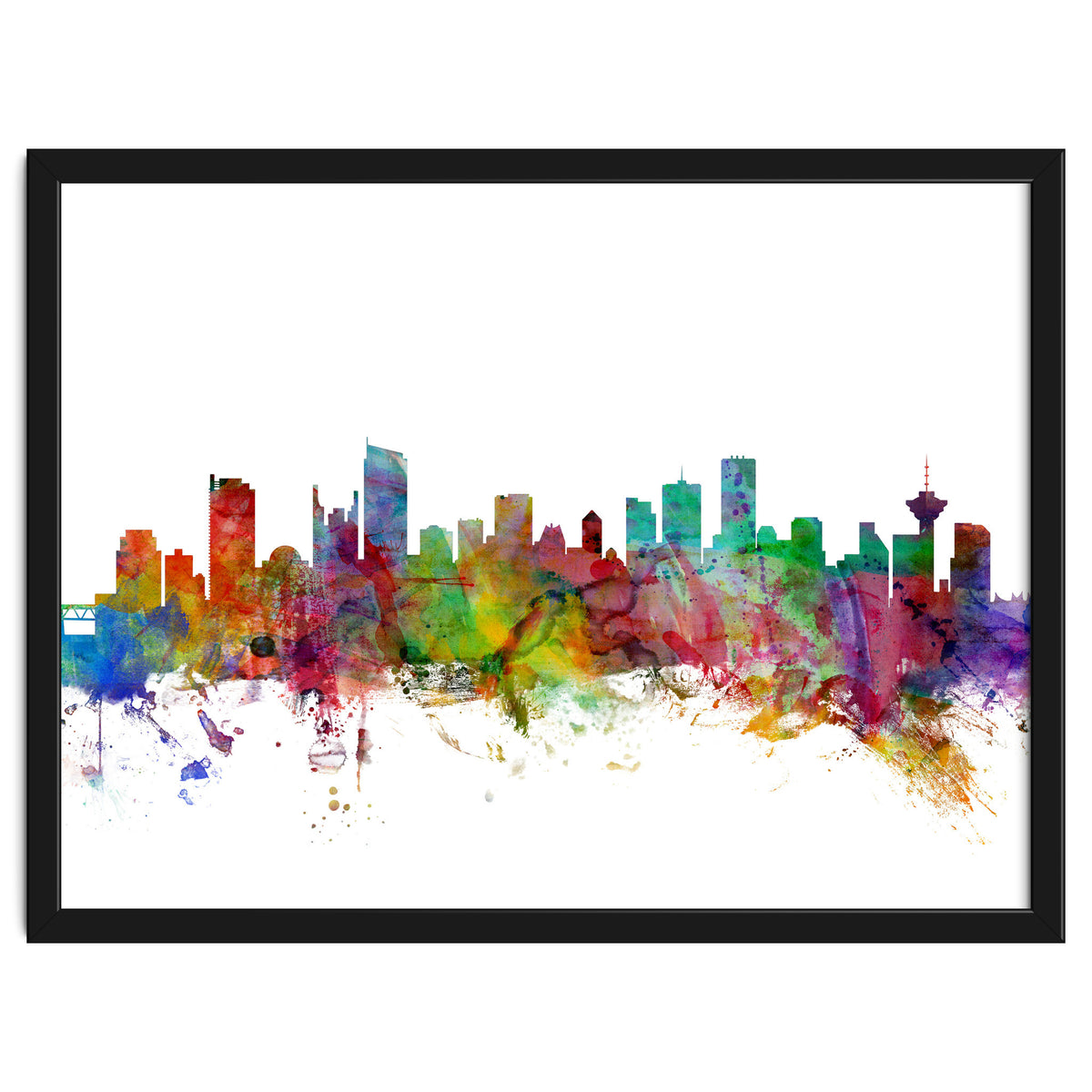 Vancouver Canada Skyline