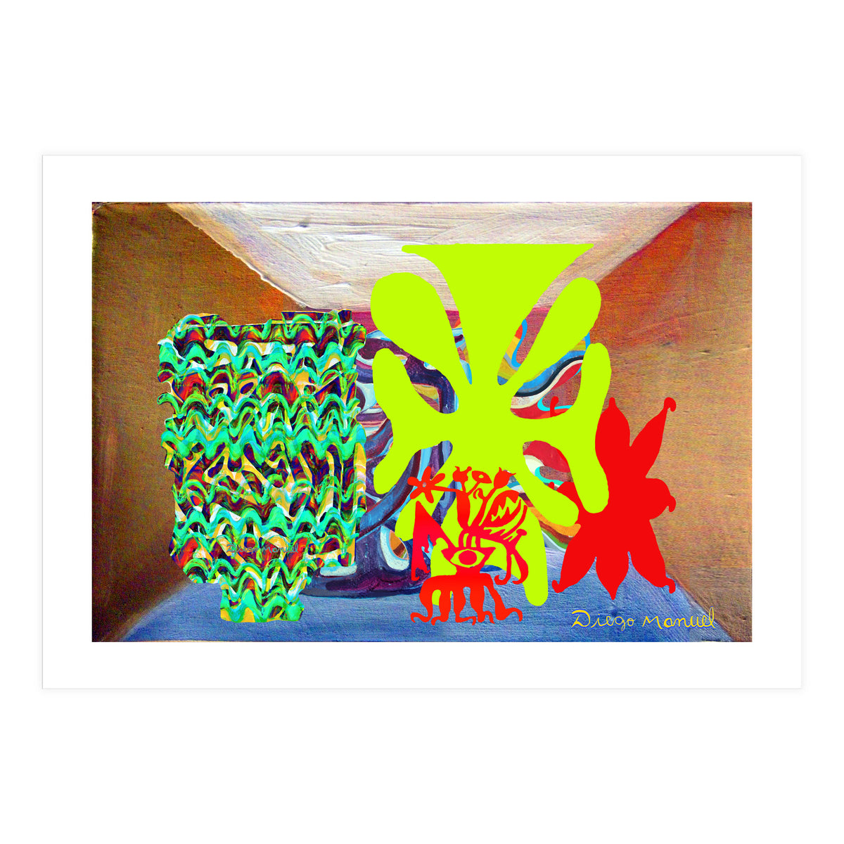 Pop Abstract Escena 2023 7 (Print Only)