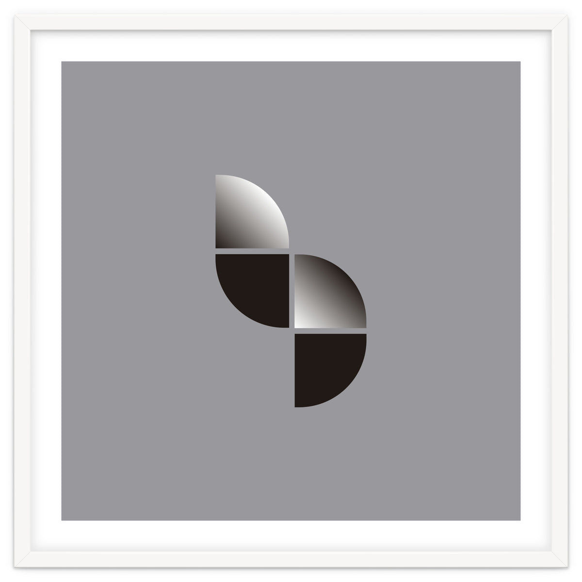 Abstract modern BW32