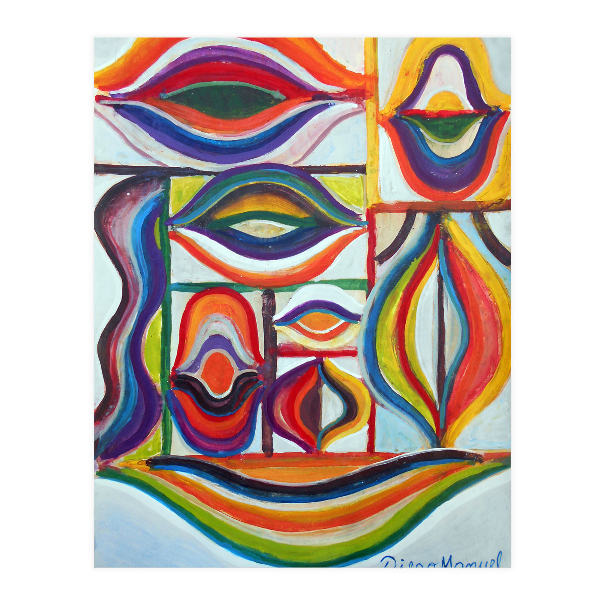 Ondas Cromaticas (Print Only)