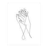 holding hands (Print Only) thumbnail