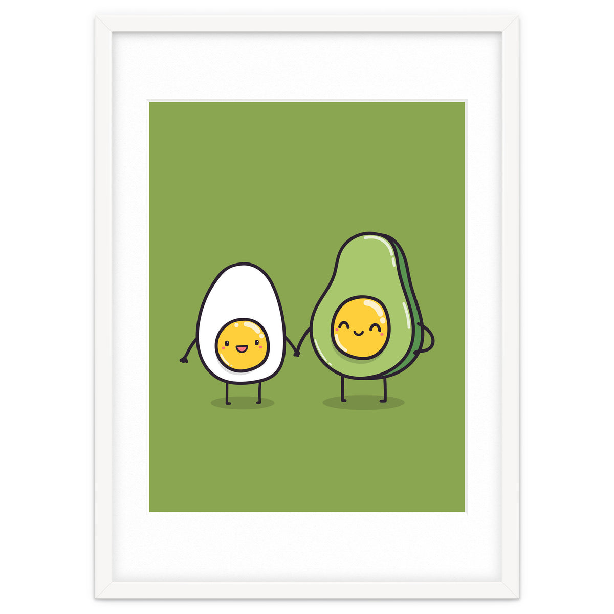 Egg Avocado best friends