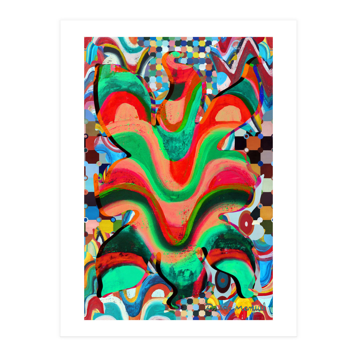 Pop Abstract 2023 Tapiz 84 (Print Only)