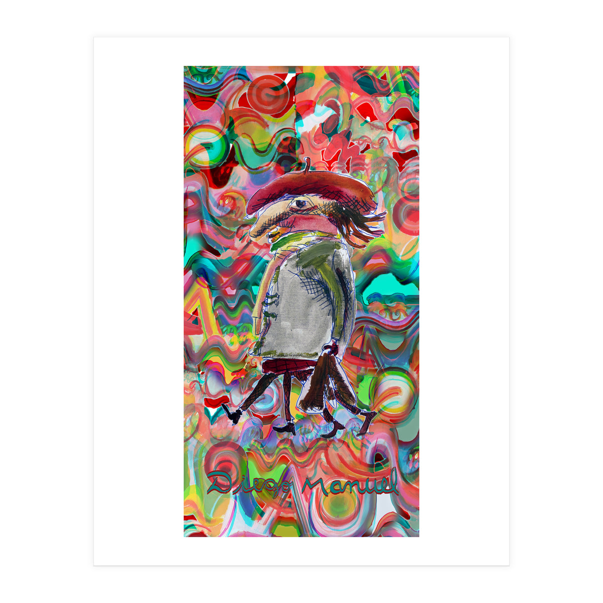 Estrella Del Arte 4 B (Print Only)