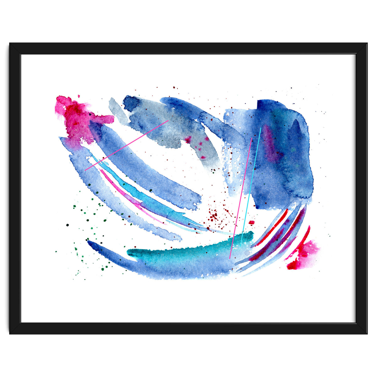 Happiness vibes || watercolor