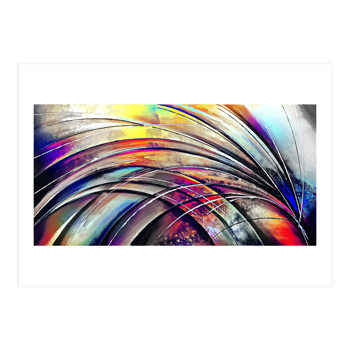 Abstract Art Britto - Qb289 (Print Only)