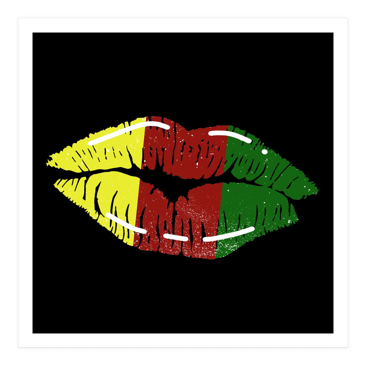 Ethiopian Kiss (Print Only)