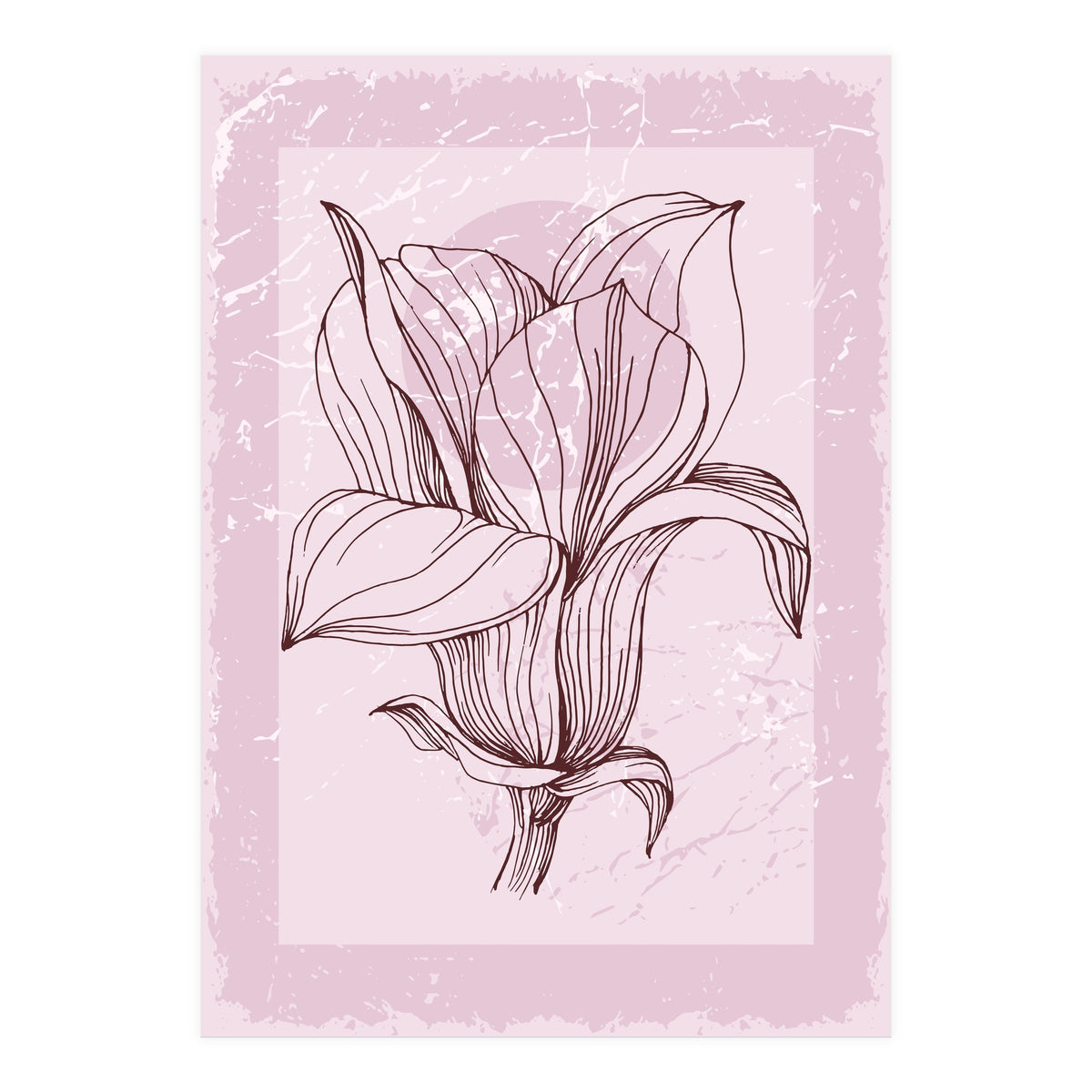 Magnolia - Minimal Contemporary Botanical Floral (Print Only)
