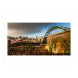 Newcastle tyne bridge sunset (Print Only) thumbnail