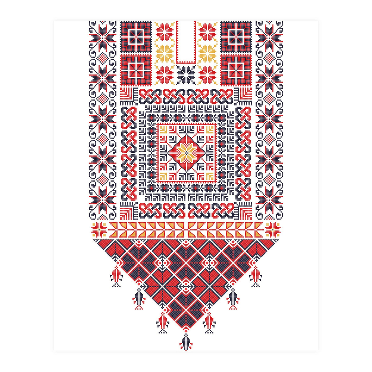 Tatreez Ornament 6 (Print Only)