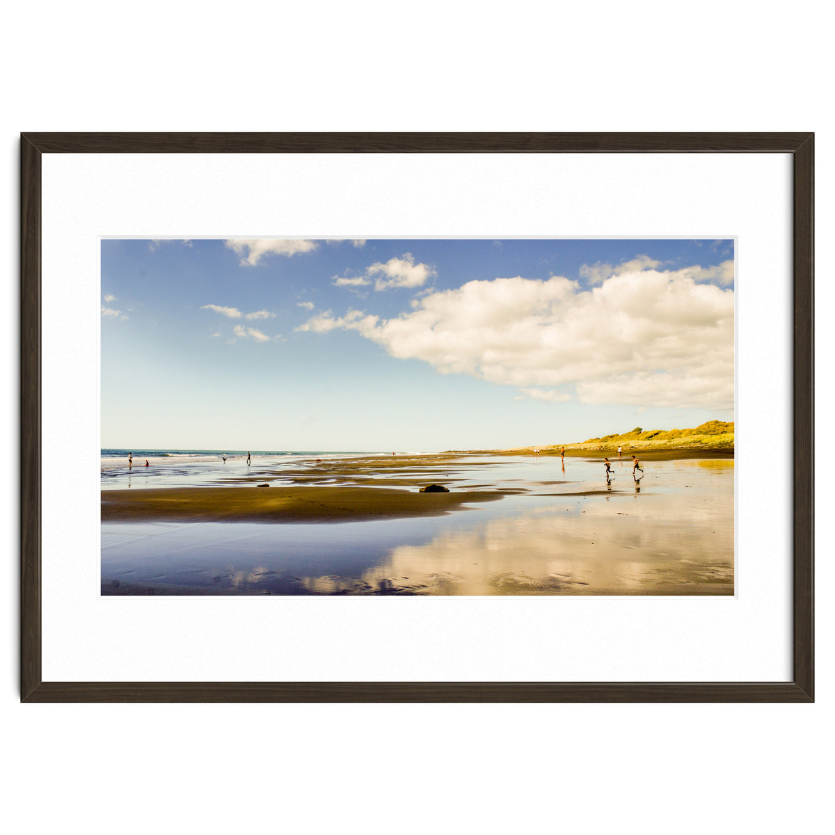 Beach in New Plymouth, New Zealand