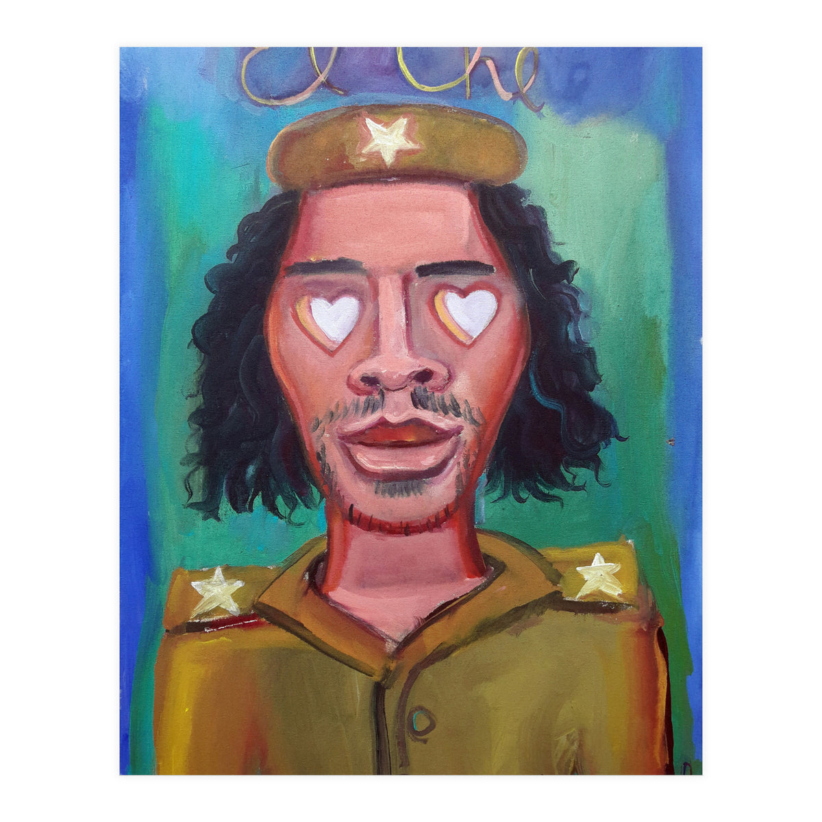 Che Y Corazones 7 (Print Only)