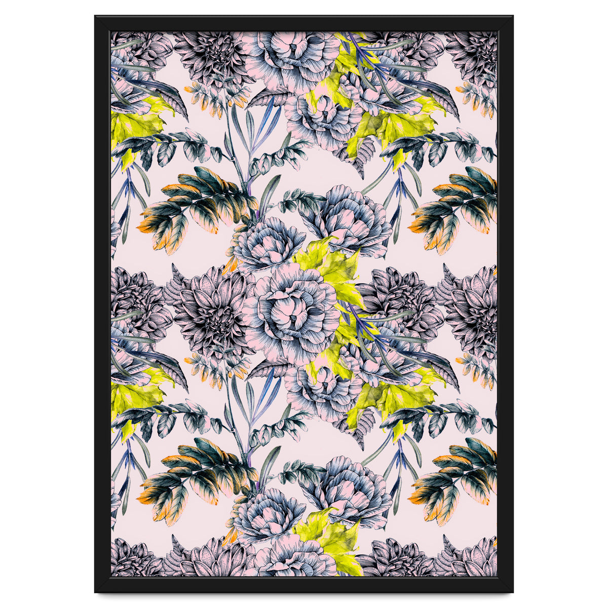 Flowering blooming in pink